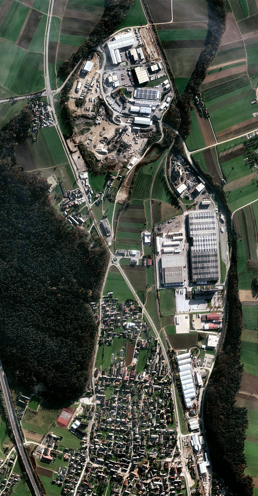 HUMAN’S CITY 11 slovenia, 2021, satellite photography, CM 120×62, limited edition 9